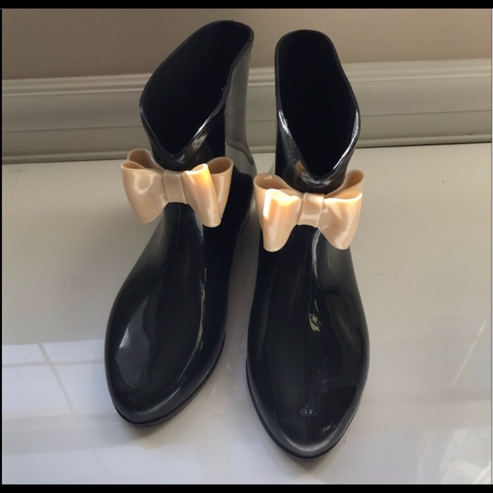 Wellie Ankle Boots